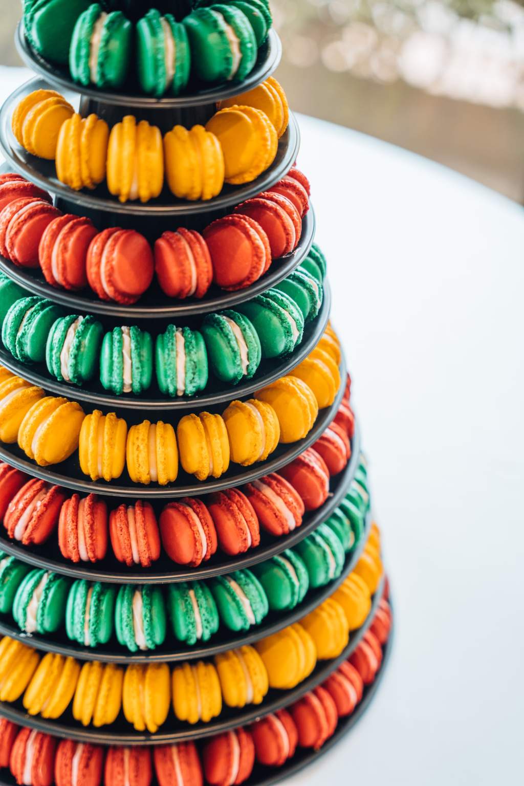Pyramide de macarons