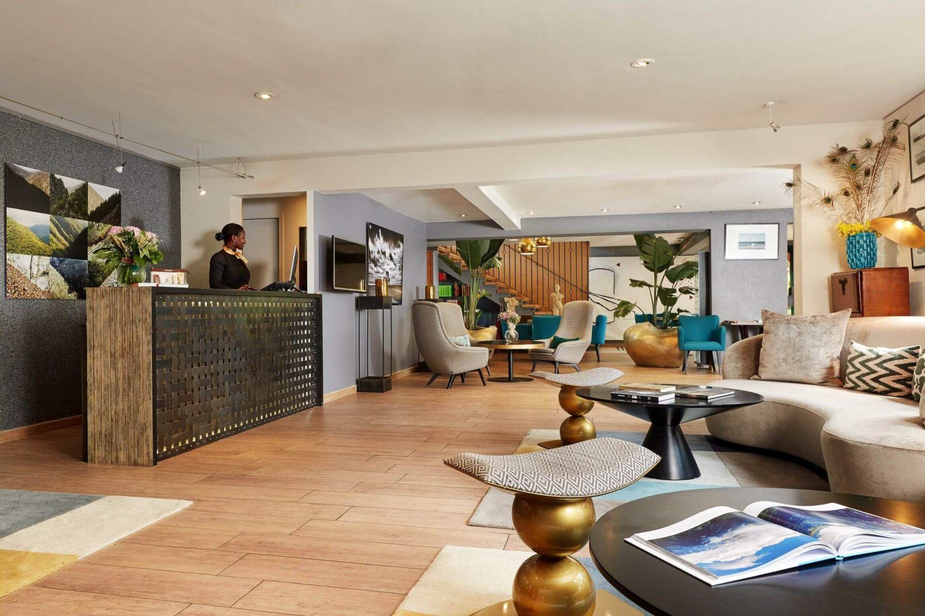 Réception et lobby Art Déco